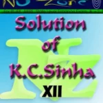 KC Sinha 12th Maths Solutions